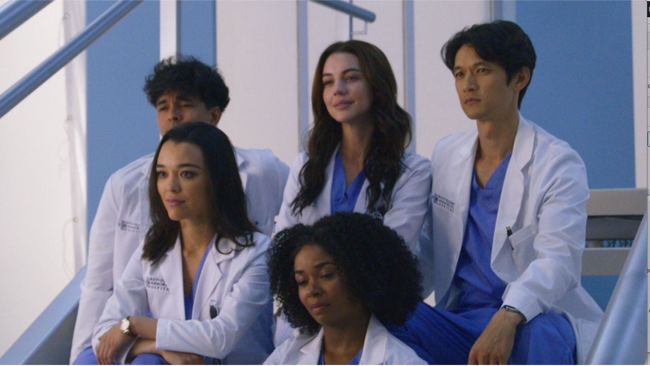 Los nuevos internos en Grey´s Anatomy.