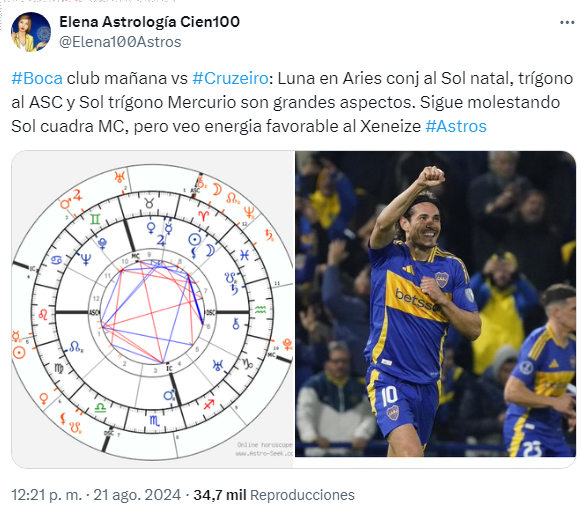 Una astróloga dio una contundente predicción sobre el futuro de Boca