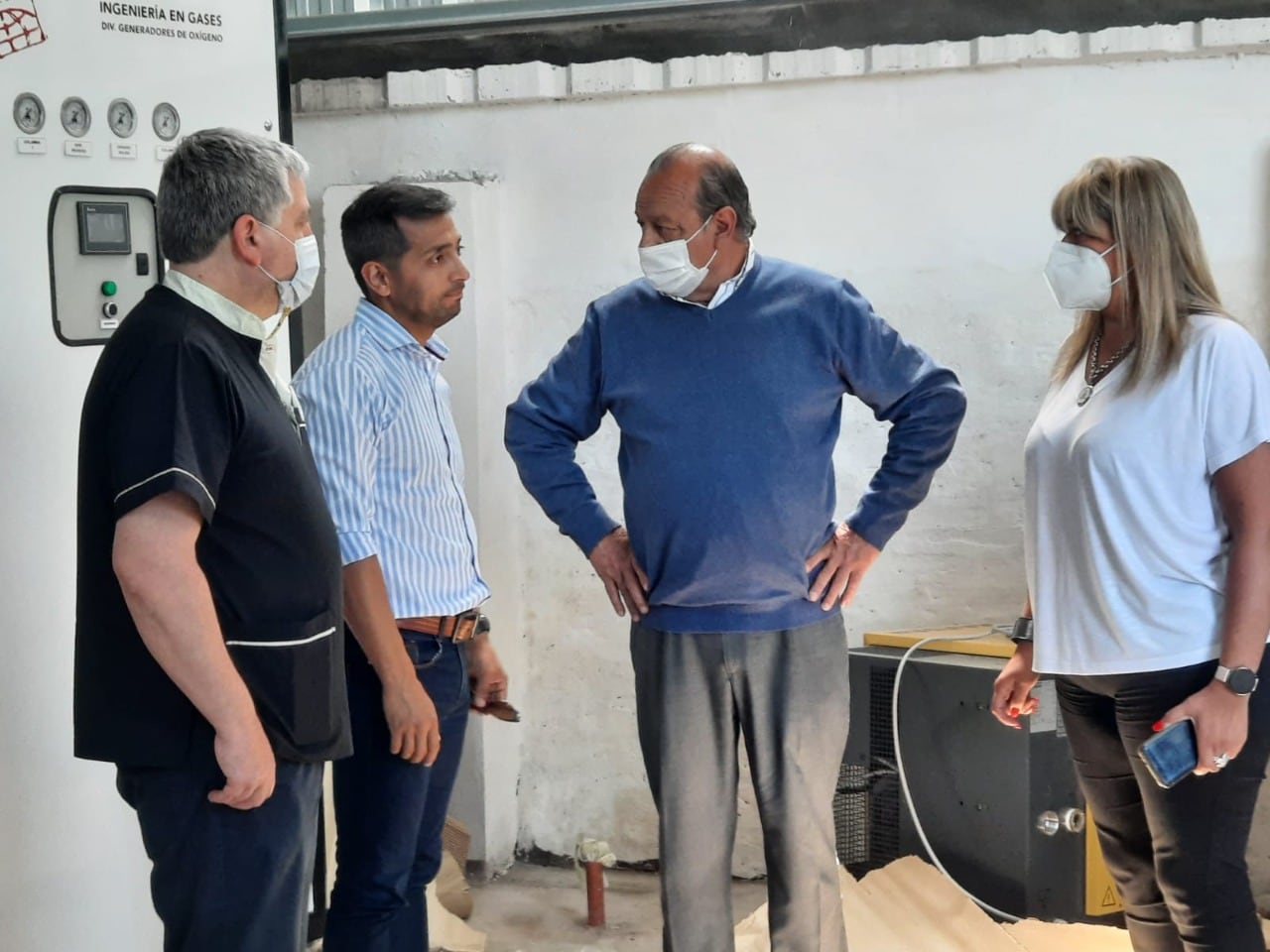 Llegó a Tres Arroyos la planta generadora de oxigeno medicinal