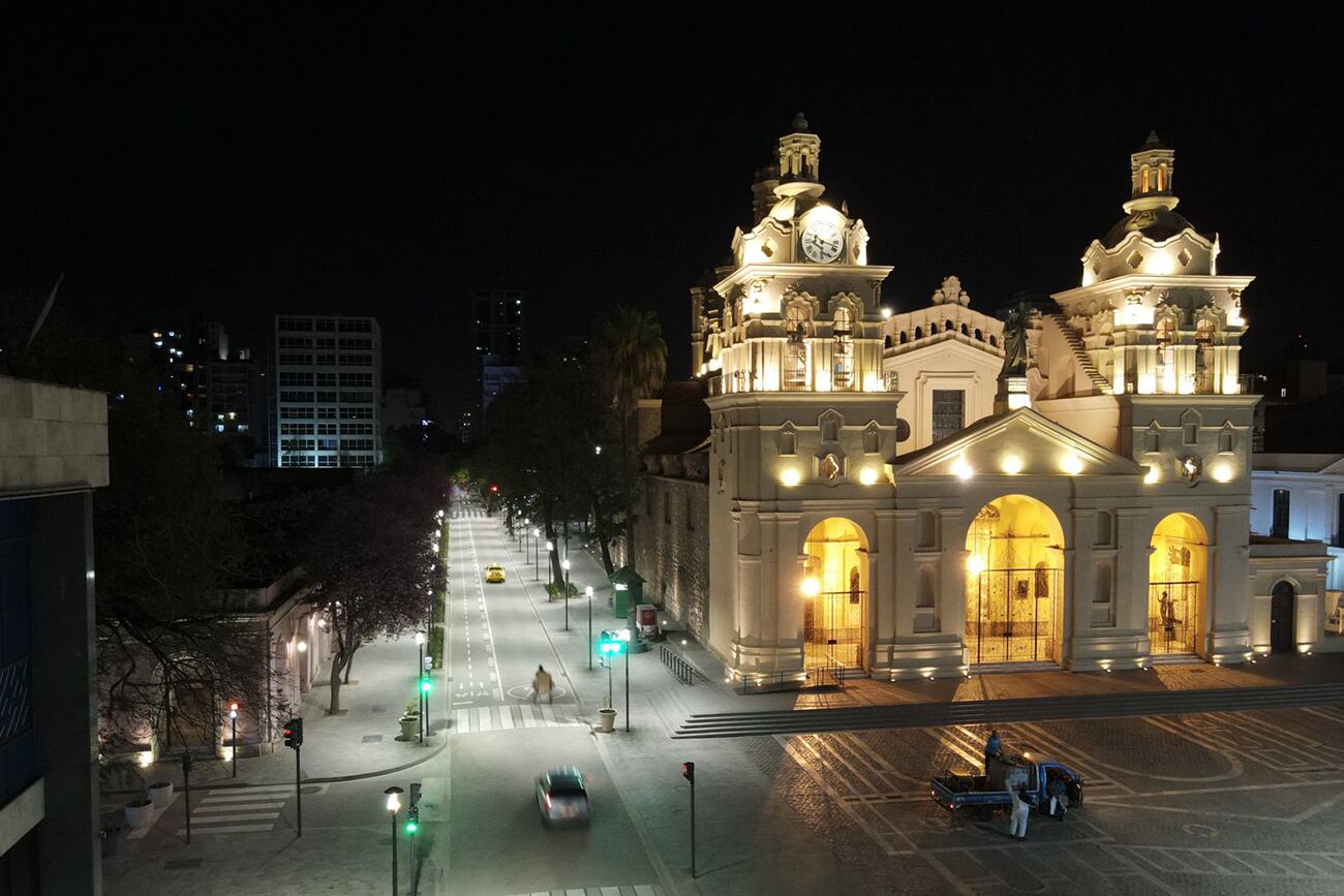 Obras de remodelación en calle 27 de abril. (Gentileza Municipalidad de Córdoba)