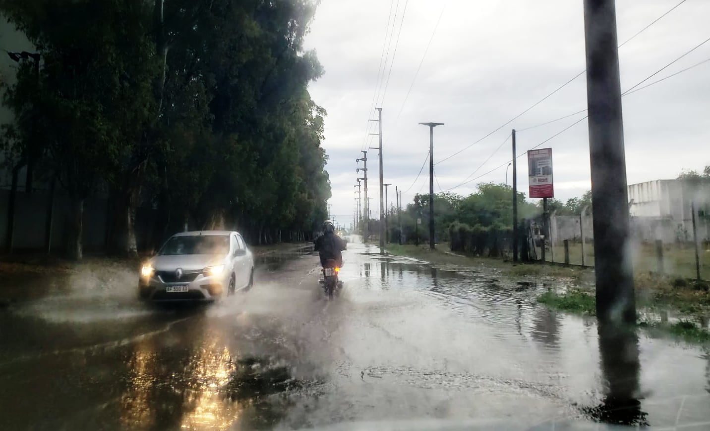 Lluvias en Córdoba. 