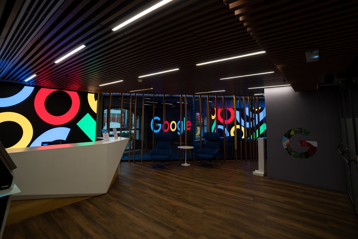 Las oficinas de Google Argentina en Puerto Madero