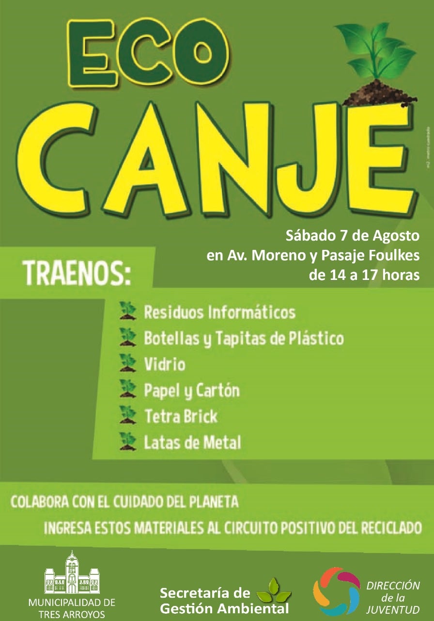 Gestión Ambiental organiza una jornada de Eco Canje