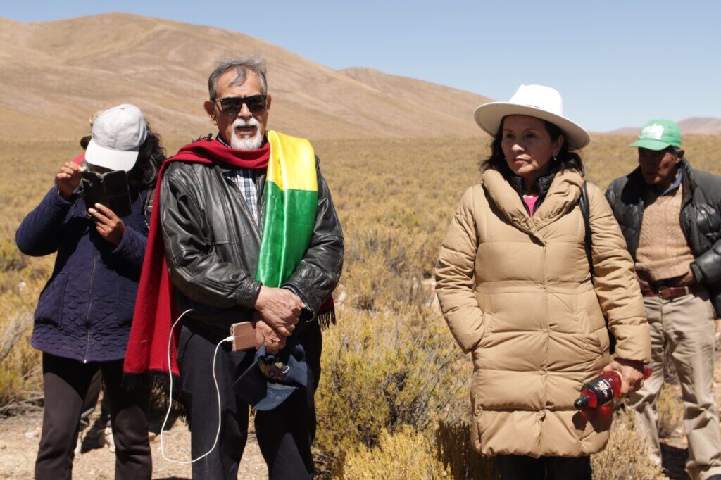 Antonio Calvimontes y Adriana Burgos, dos de las personalidades integrantes del Comité Impulsor del proyecto “Ruta del Bicentenario”, de Tarija.