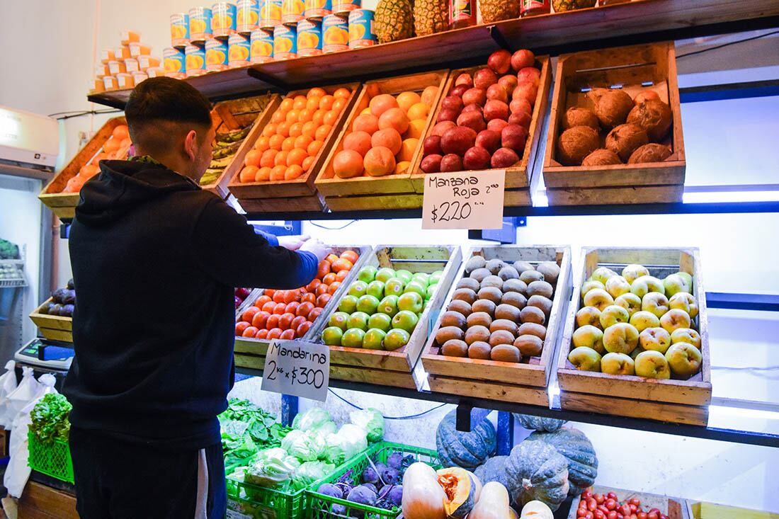 Verduras y frutas, en alza.