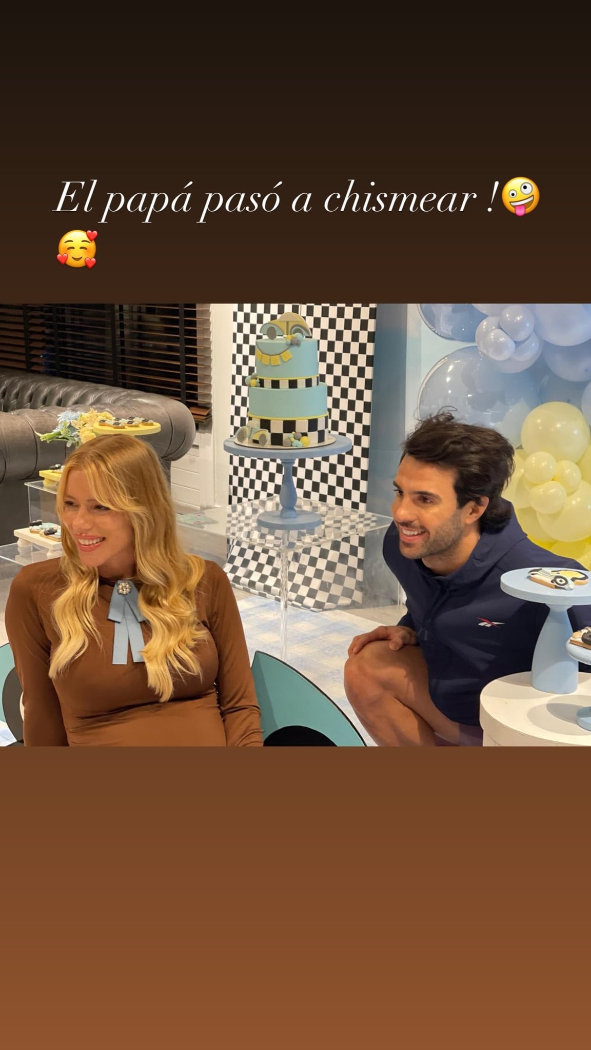 Nicole Neumann y Manu Urcera festejaron el baby shower de su bebé