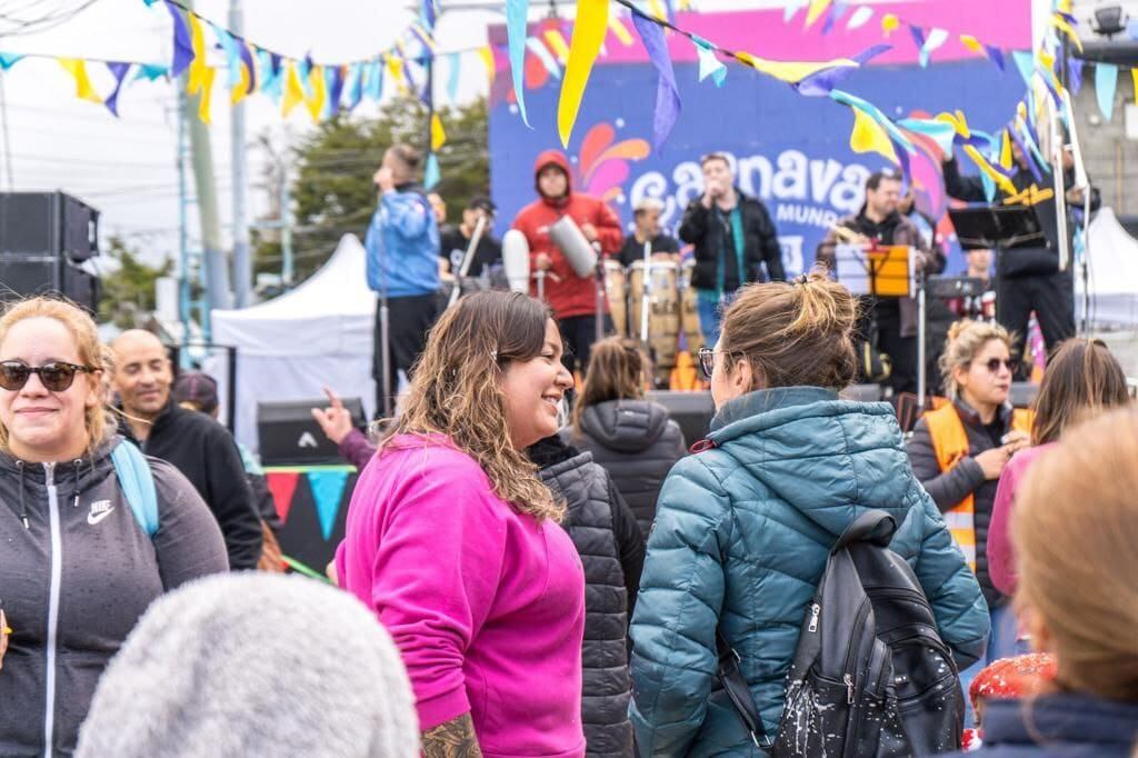 Gran participación en los “Carnavales barriales” en el Kaupén