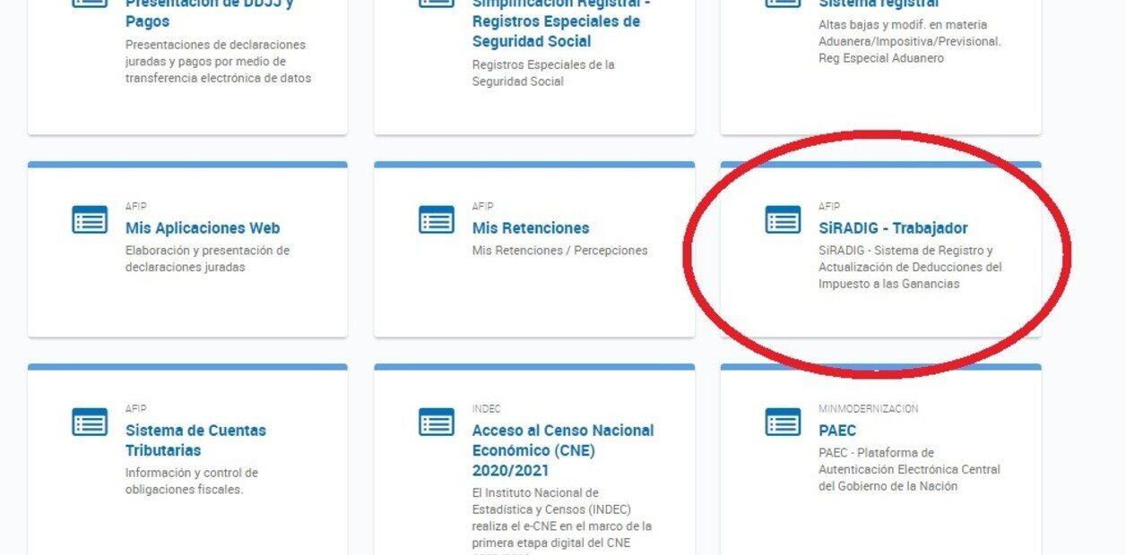 La nueva opción que habilitó la AFIP.