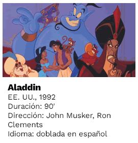 Aladdin en Bellas Artes Cine