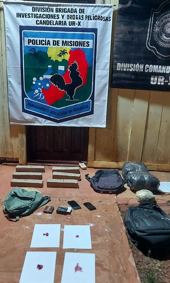 Fueron detenidos dos “moto-dealers” en Candelaria.