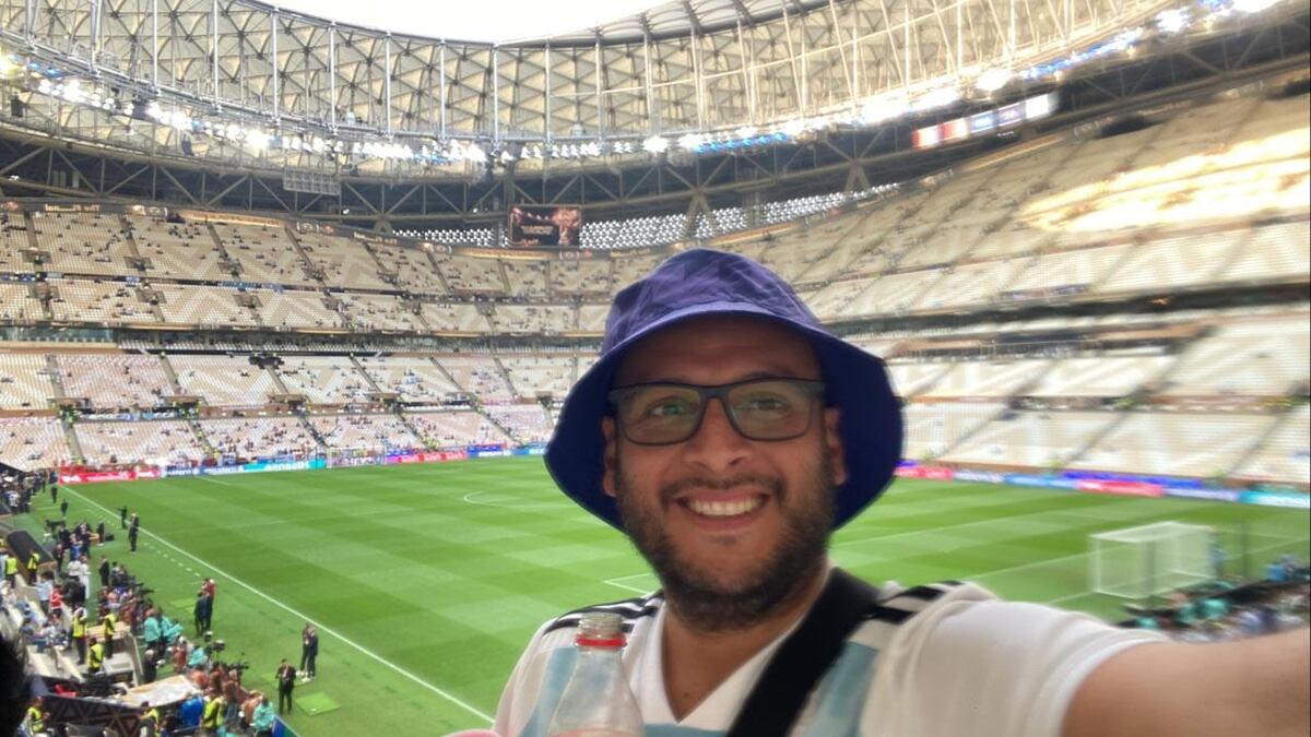 A principio de año, un cordobés compró la entrada a la final del Mundial y su predicción se cumplió