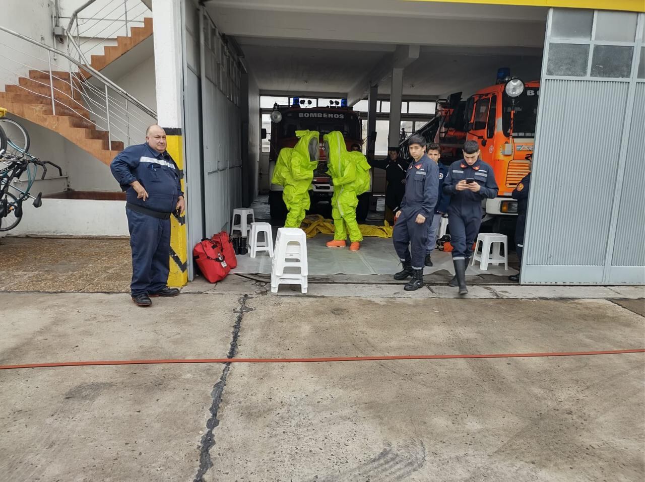 Jornada de Capacitación Regional de Bomberos Voluntarios en incendios forestales y materiales peligrosos