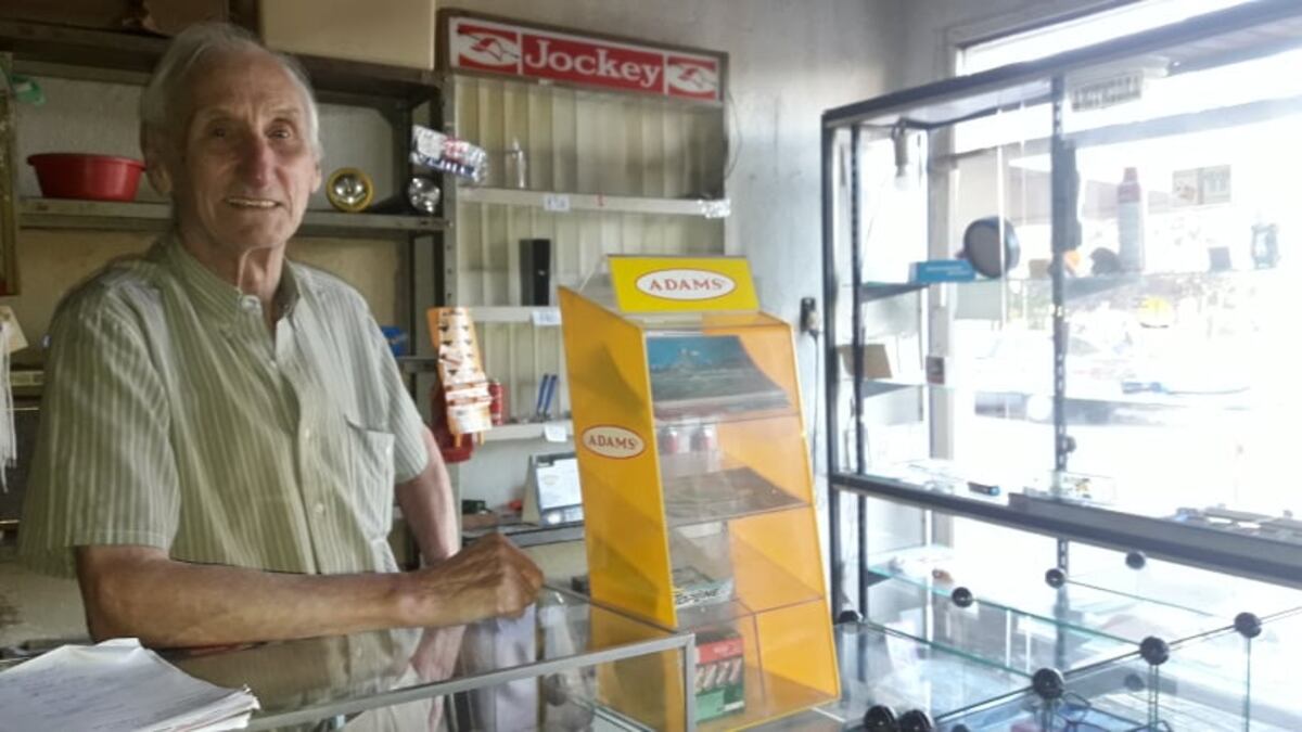 Un kiosco que tiene 40 años y está detenido en el tiempo