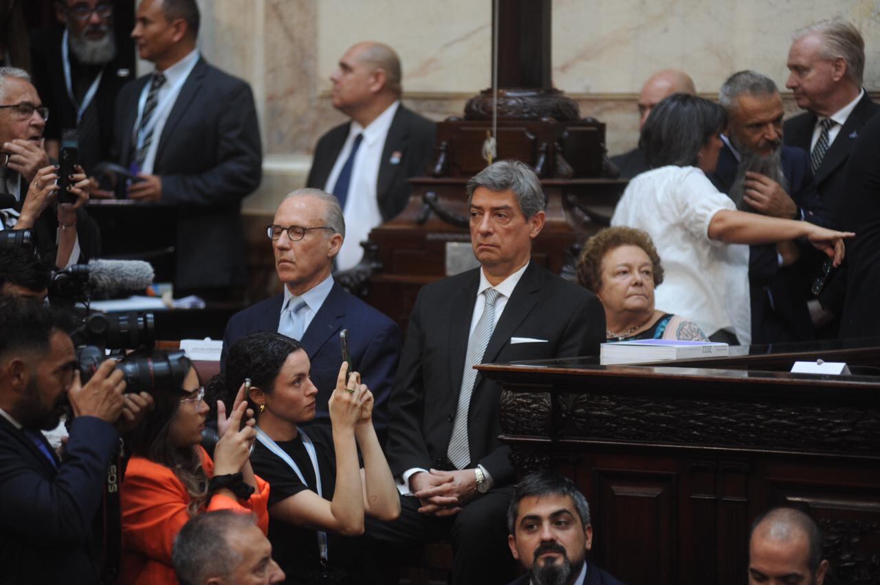 Jueces de la Corte Suprema durante la Asamblea Legislativa.