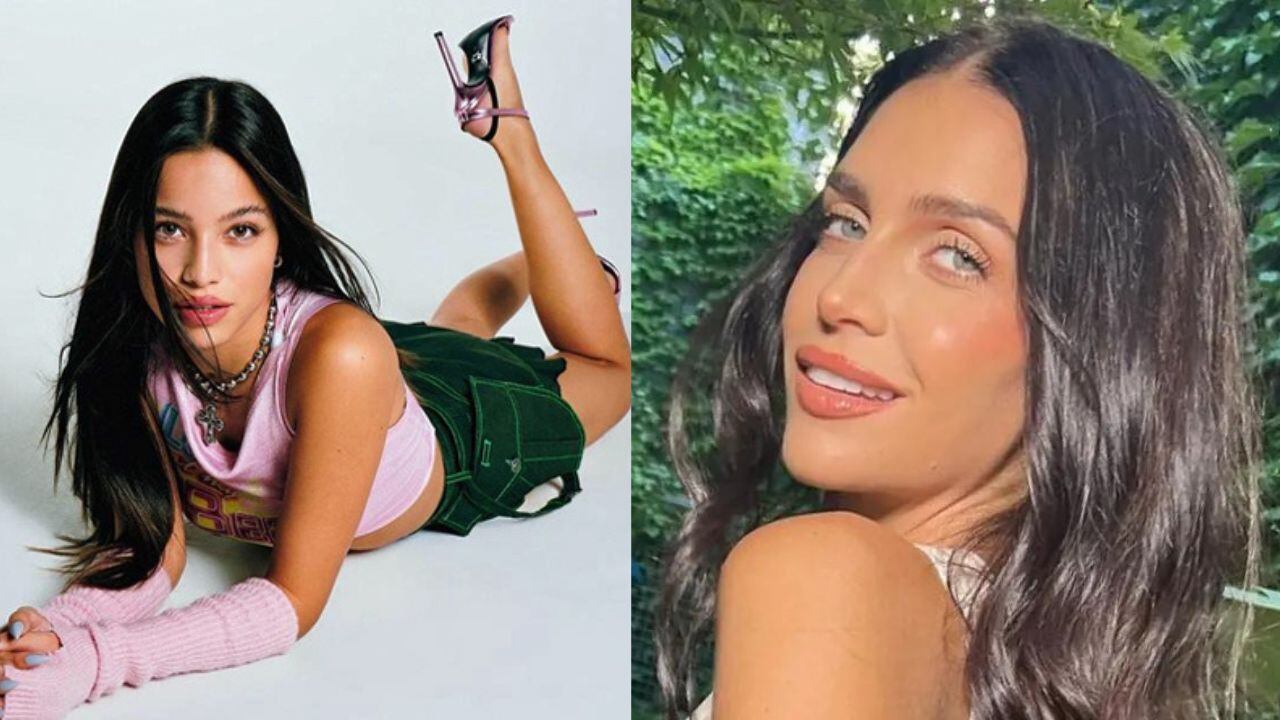 Emilia Mernes y Zaira Nara dos exponentes de los mejores looks del 2022.