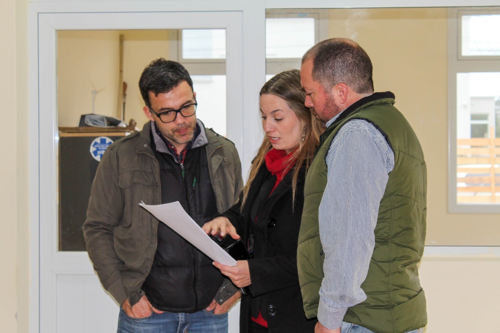 Mariano Hernández recorrió el Parque Industrial de Tres Arroyos