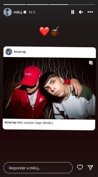 De Bizarrap a Peso Pluma: todos los famosos que saludaron a Milo J por su cumpleaños