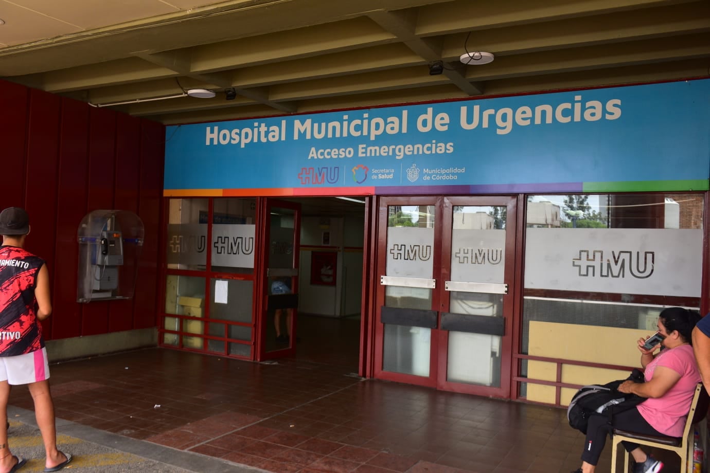 Ciudad de Córdoba. Fachada del Hospital de Urgencias (José Hernández/La Voz).