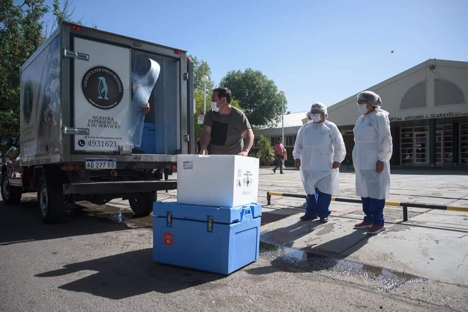 Vacunación contra el COVID-19 en el Valle de Uco.