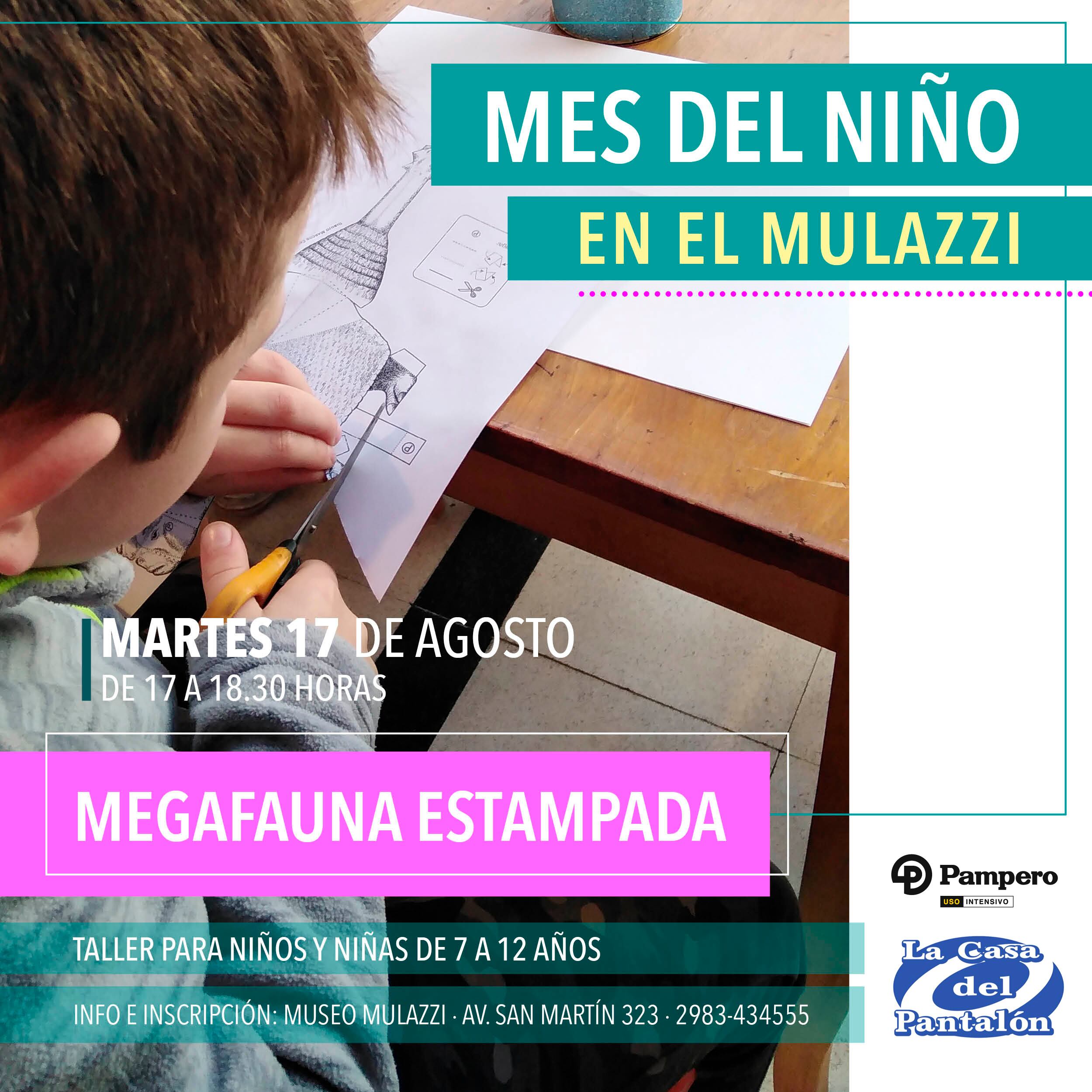 Talleres por el Mes del Niño en el Museo Mulazzi