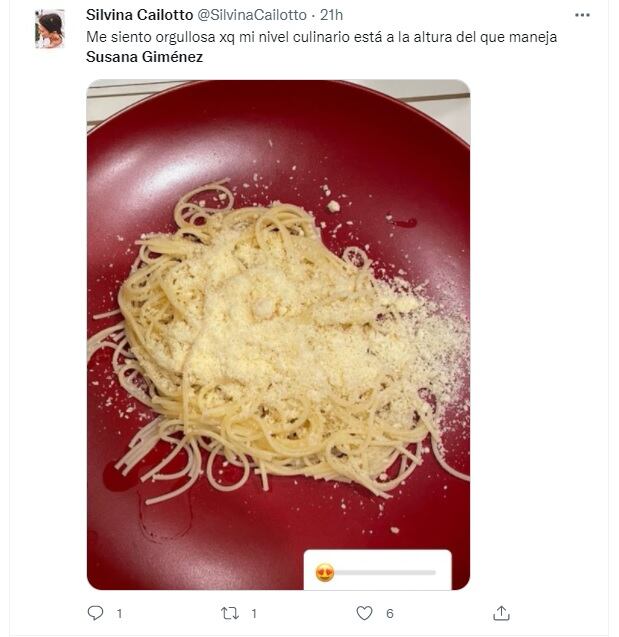 Los mejores memes por los fideos con manteca de Susana Giménez