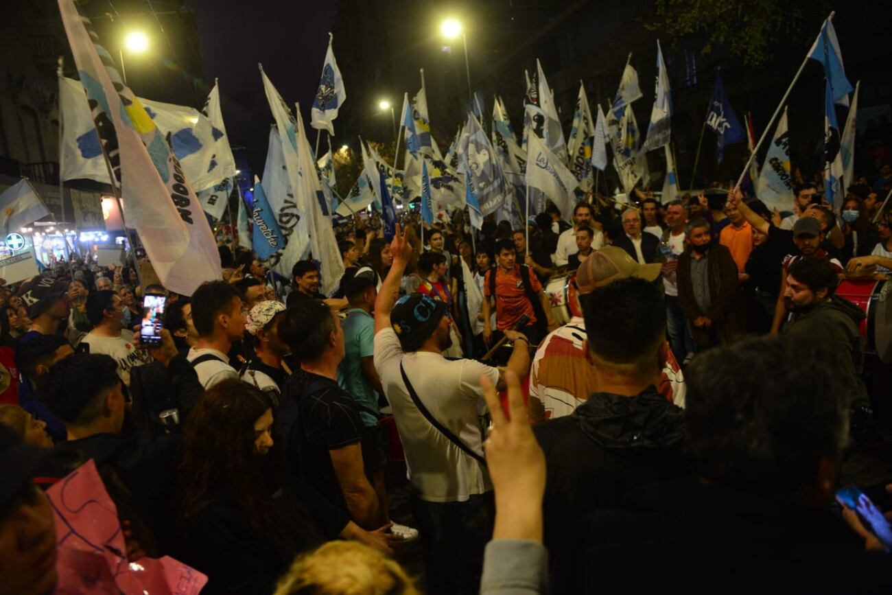 Córdoba. Marcha en respuesta al pedido de condena de Cristina Kirchner. (Javier Ferreyra / La Voz)