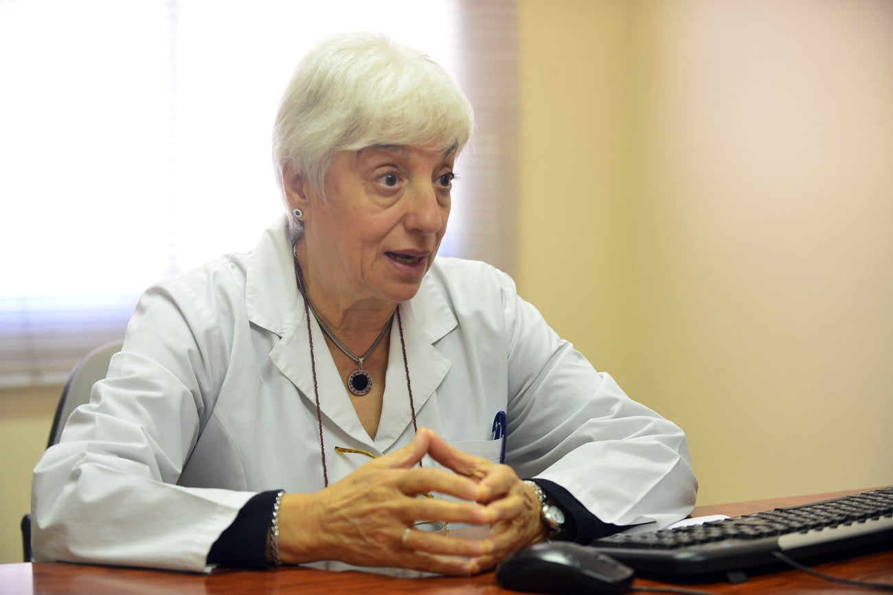 Liliana Asís, exdirectora del Hospital Materno Neonatal. (Nicolás Bravo / Archivo La Voz)