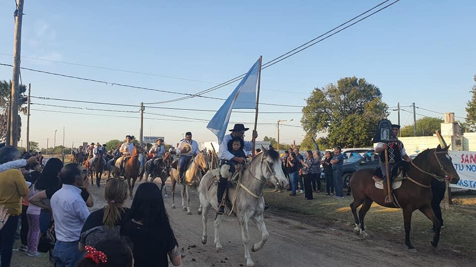 Misa y procesión Virgen Santa Teresita en El Fuertecito