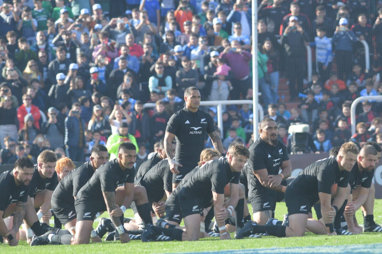 La Selección Argentina de rugby enfrenta por primera vez en nuestra provincia a Nueva Zelanda, en el inicio del Rugby Championship/ Marcelo Rolland (Los Andes).