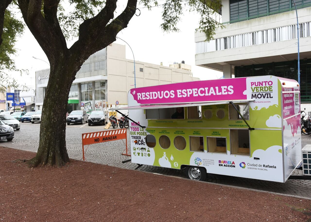 Punto Verde Movil retoma su actividad en Rafaela