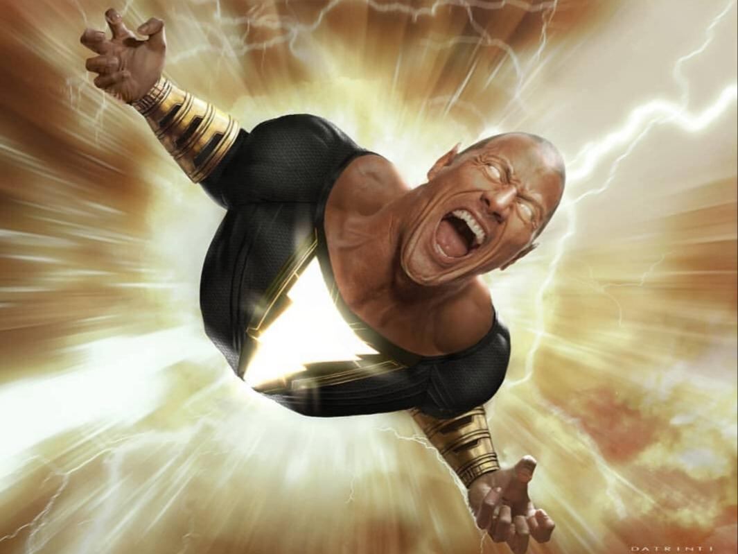 Dwayne Johnson en Black Adam. Foto: IMDB