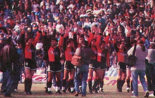 A 30 años del histórico triunfo de Newell's en la Bombonera