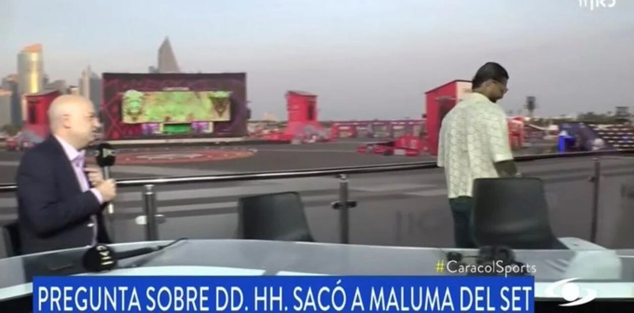 Maluma se enojó y abandonó una entrevista