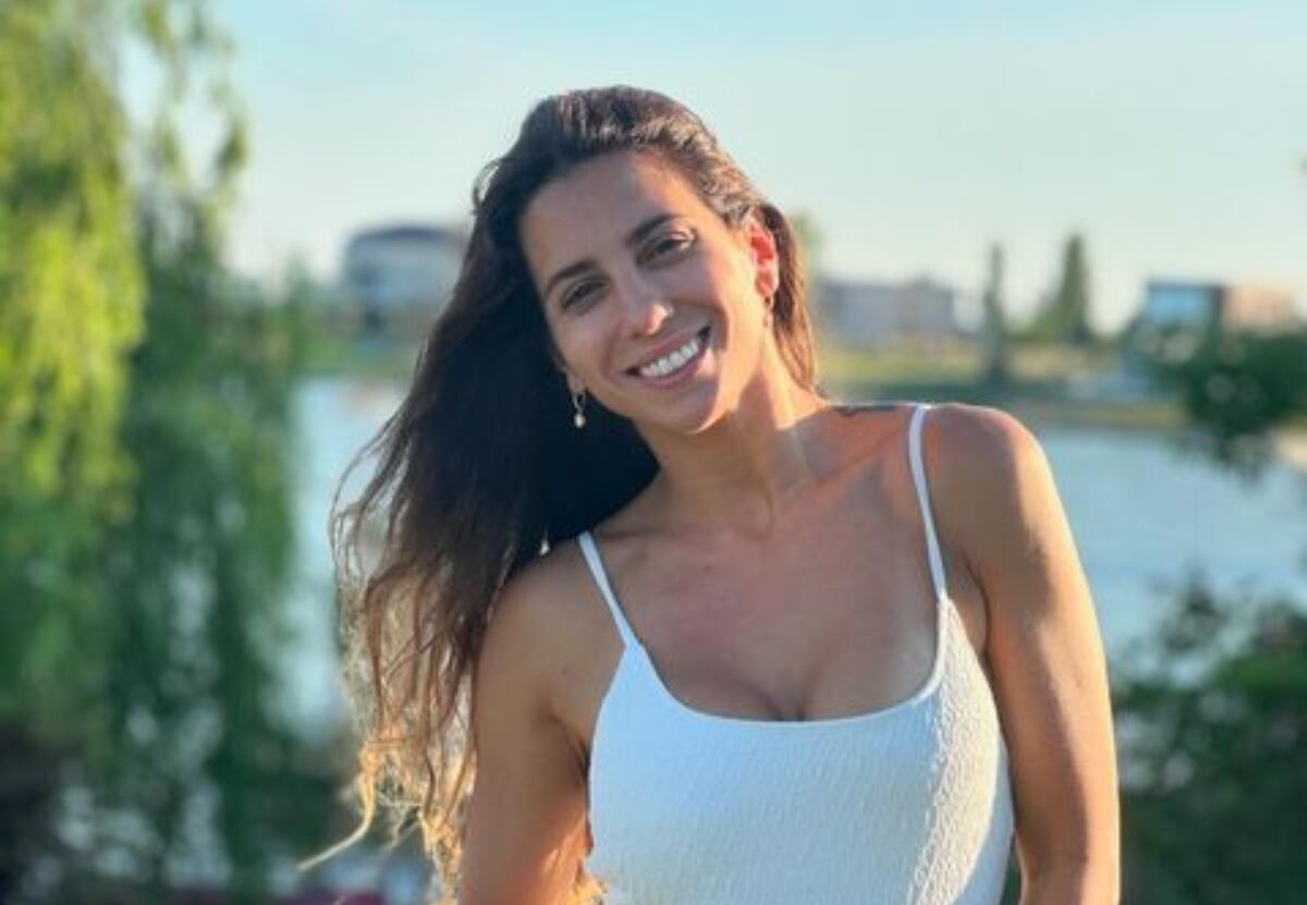 Cinthia Fernández mostró su rutina de entrenamiento y dejó ver su nuevo tatuaje íntimo dedicado a su novio