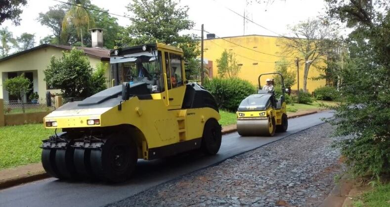 25 de Mayo: avanzan en la ejecución de obras viales.