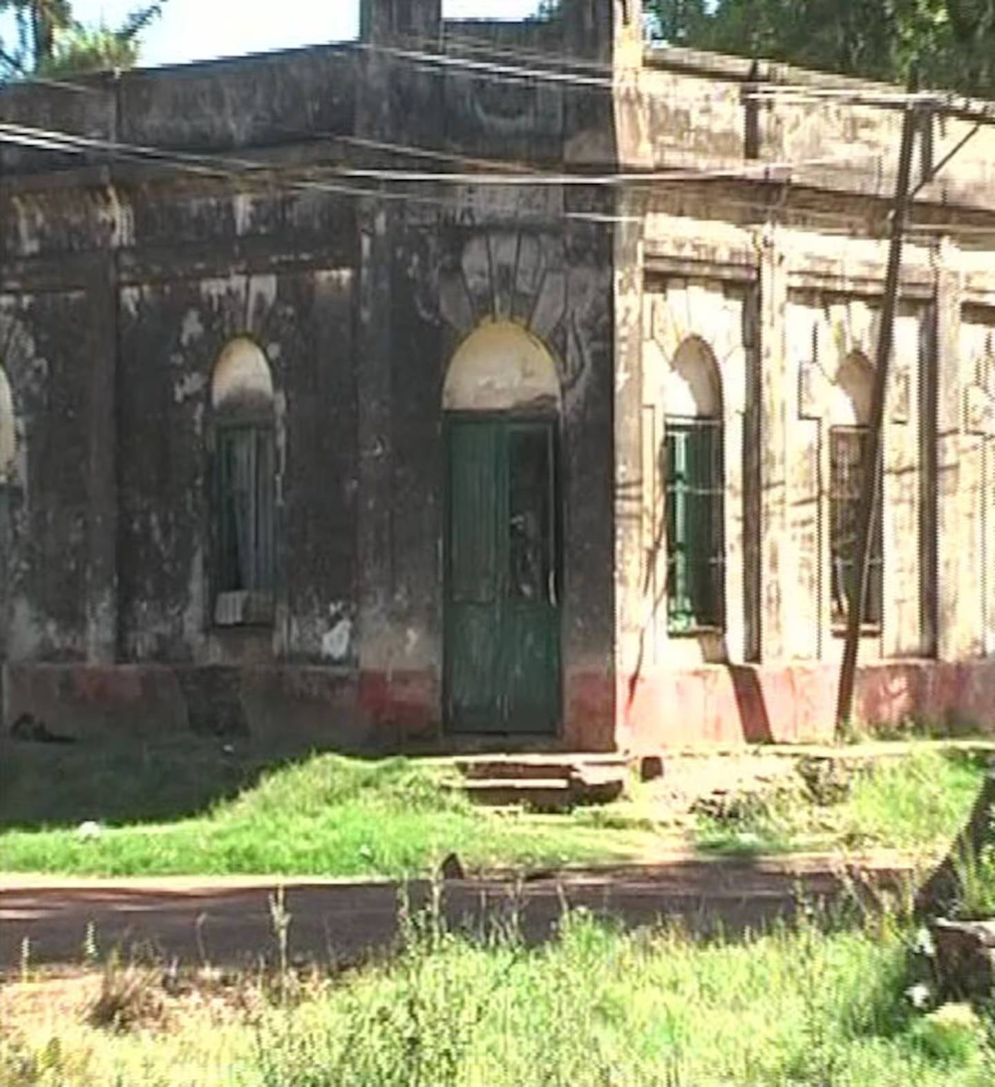 El lugar donde fue encontrado el cuerpo de Ramoncito.