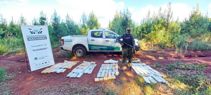 Secuestran cargamento de droga en Puerto Esperanza.