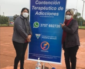 Puerto Iguazú: recorrido itinerante de “Prevención de Adicciones” por diferentes barrios.