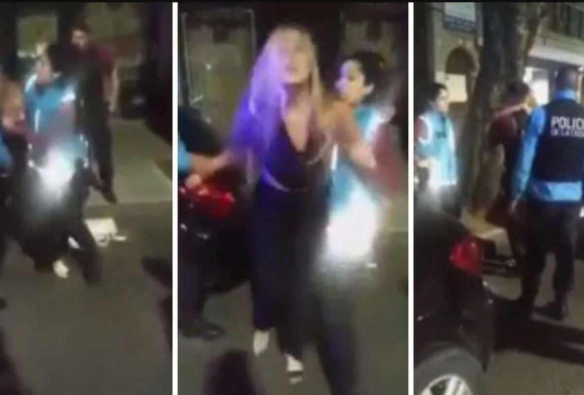 “No me gusta la gente oscura”: una joven agredió a una policía en Colegiales y besó a otro efectivo que intentaba reducirla