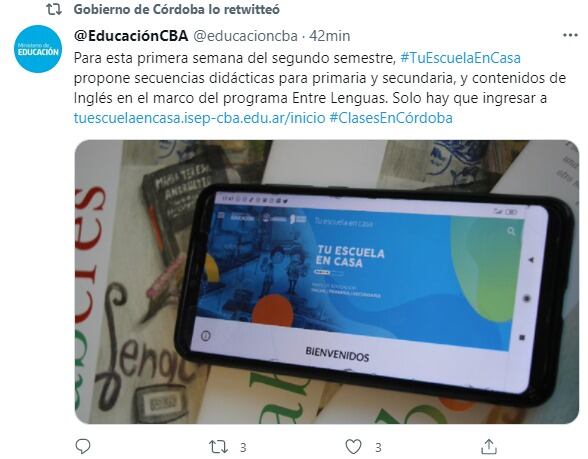 Con el regreso a las clases, el Gobierno de Córdoba dispuso la reapertura del Paicor.