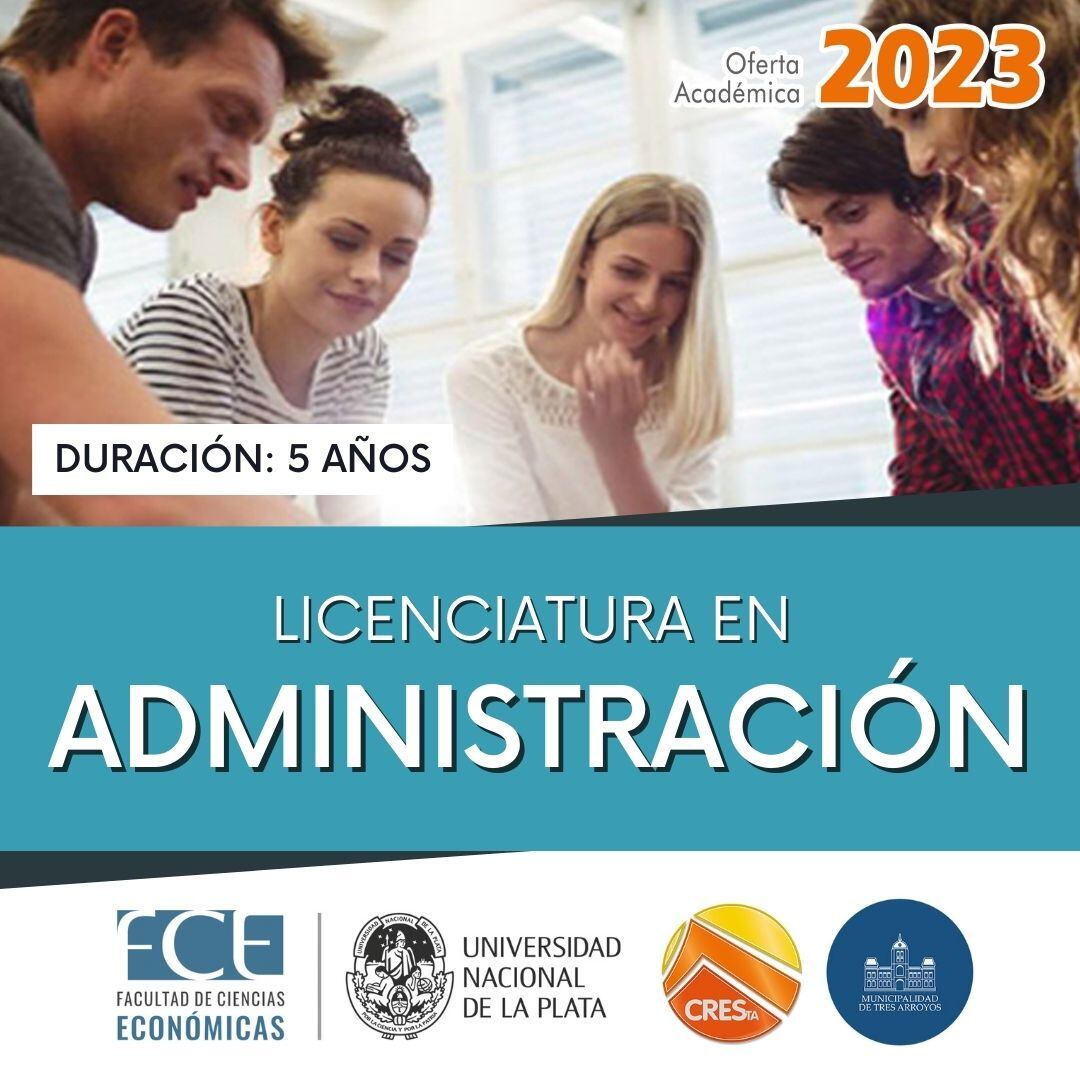 CRESTA: Nuevo período de inscripción para la Licenciatura en Administración