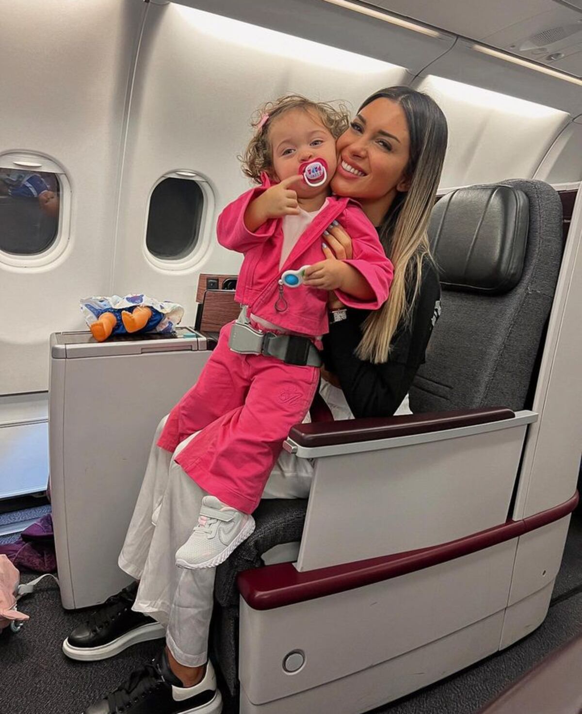 Los primeros momentos de Agustina Gandolfo y Nina Martínez en Qatar palpitando el Mundial