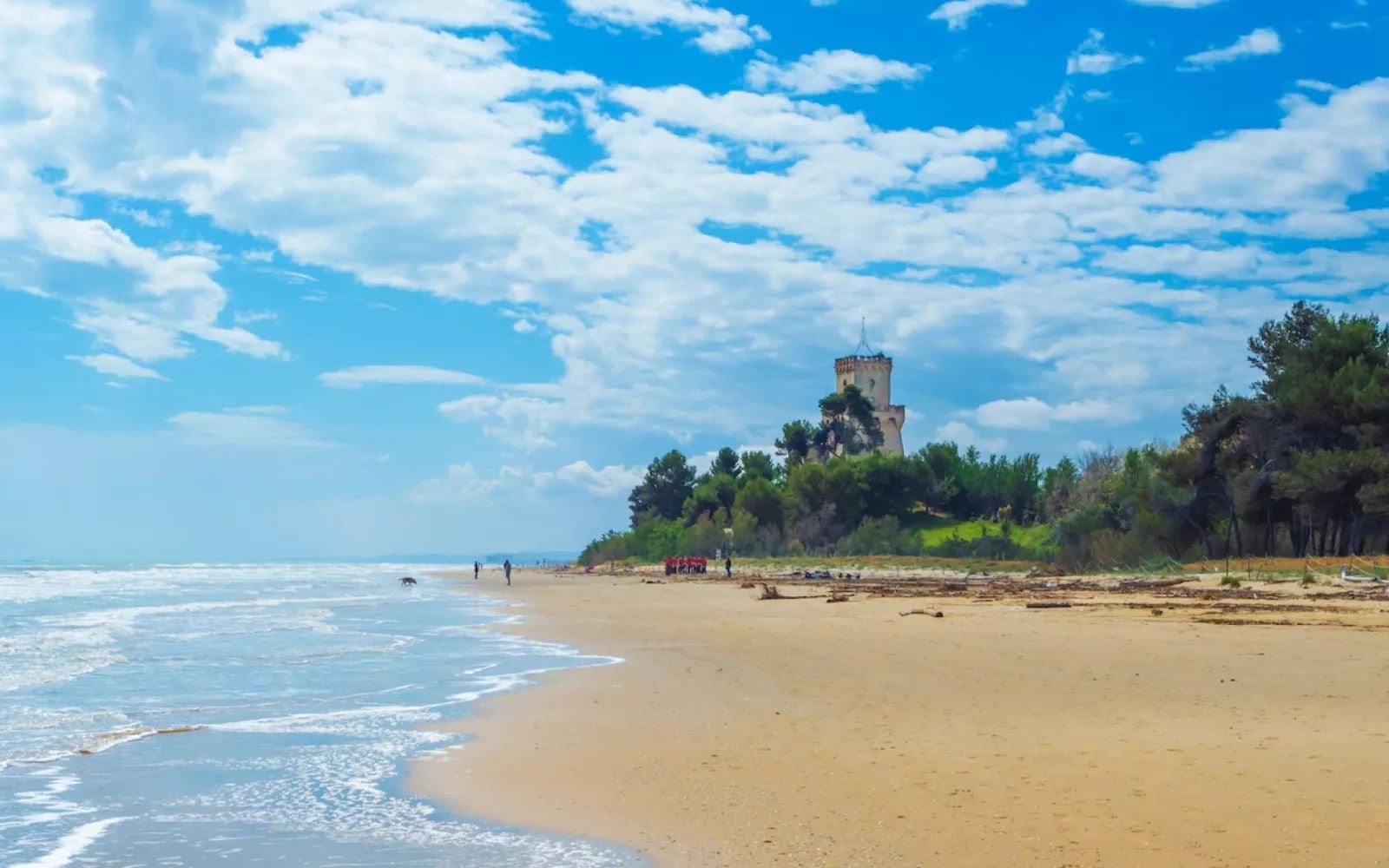 Las playas de Téramo son kilómetros de pura belleza.