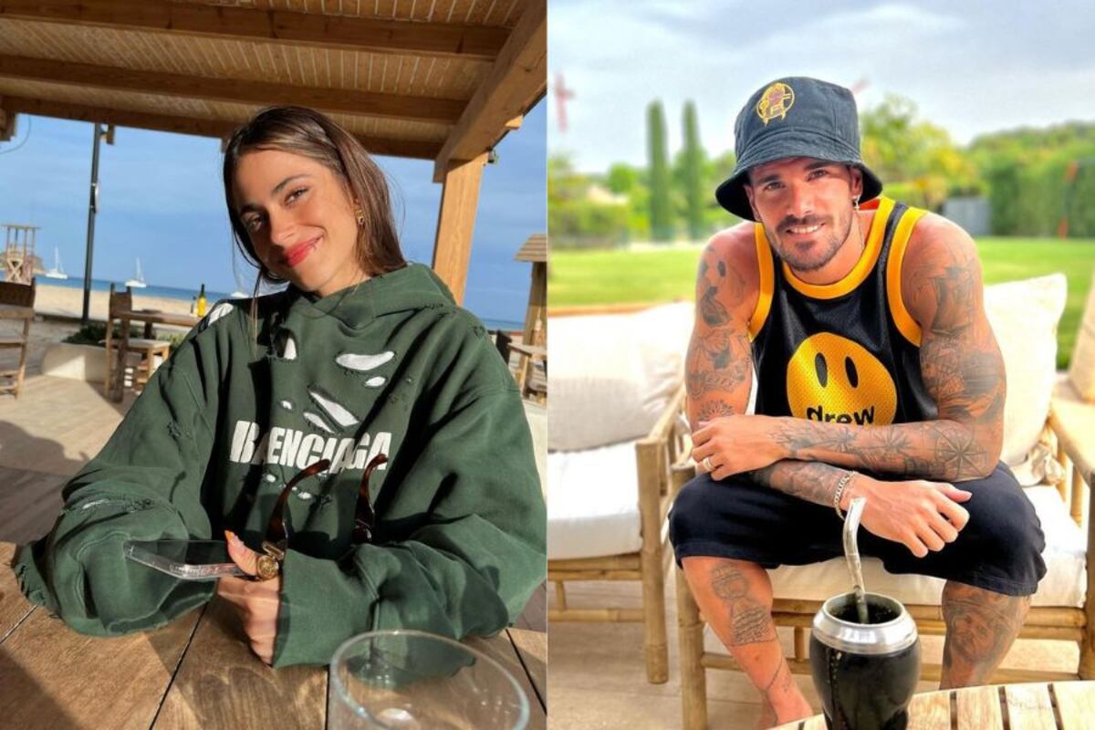 Rodrigo De Paul festejó su cumpleaños junto a Tini Stoessel: las mejores fotos de la noche