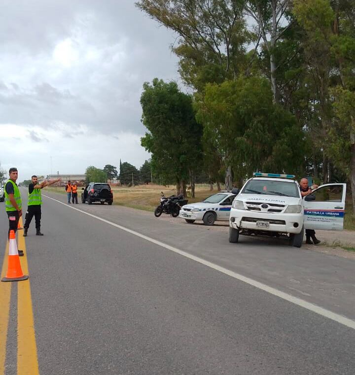 Tránsito de Tres Arroyos realizó controles en distintos puntos de la ciudad