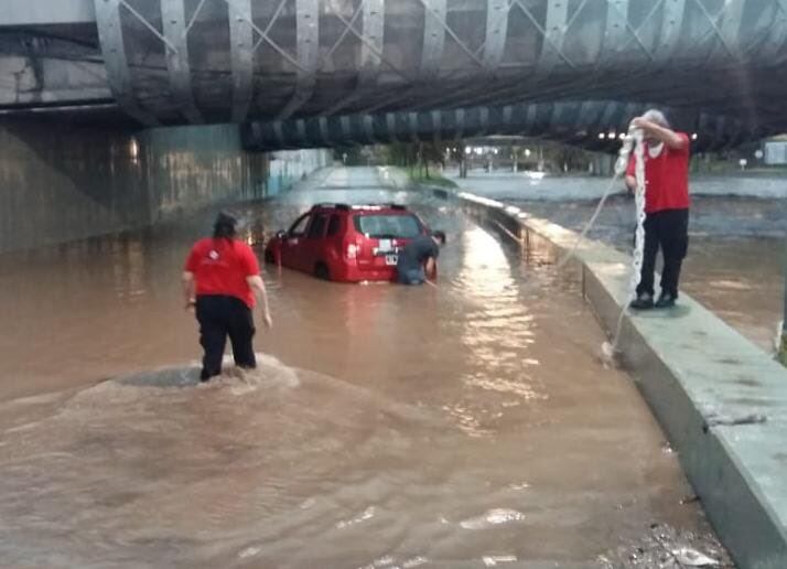 El fuerte temporal en Córdoba dejó destrozos en diferentes zonas de la ciudad (Municipalidad de Córdoba)