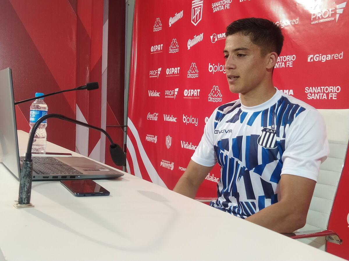 Julián Malatini y su primer gol en Talleres: “Dedicado para mi viejo que estaba en la tribuna”