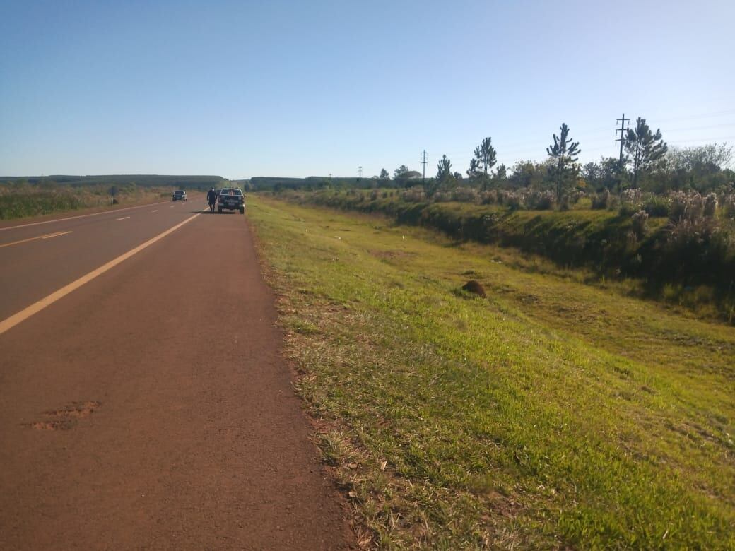 Falleció motociclista tras desprenderse la rueda de un camión que lo impactó