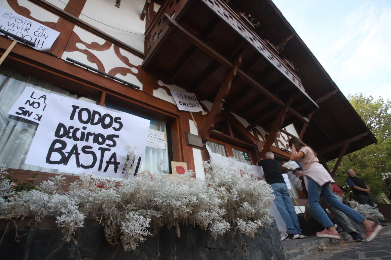 Villa General Belgrano. Vecinos marcharon pidiendo más seguridad. (La Voz)