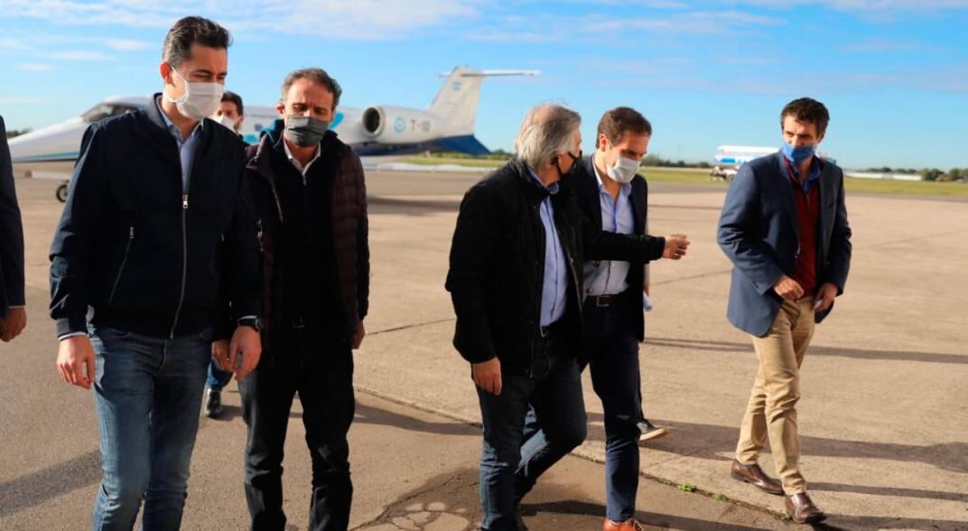 El ministro Gabriel Katopodis visitó Córdoba. 